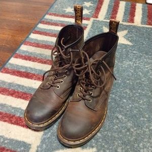 Doc Martens 1460 Leather Crazy Horse Mens Size 8 Women's Size 9